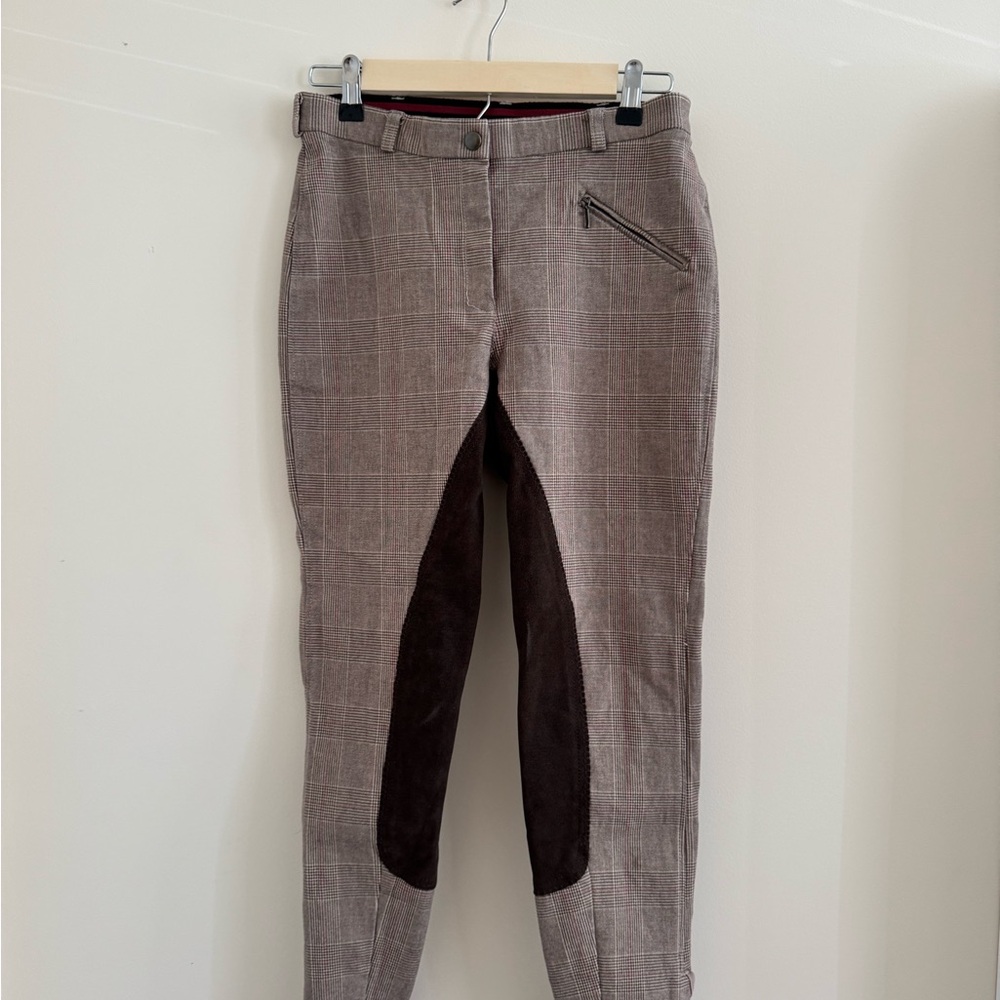 Dover Saddlery Plaid Women’s Breeches